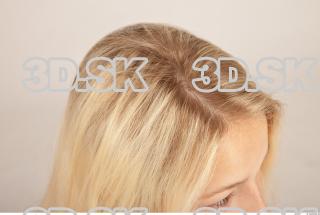 Hair texture of Terezia 0002